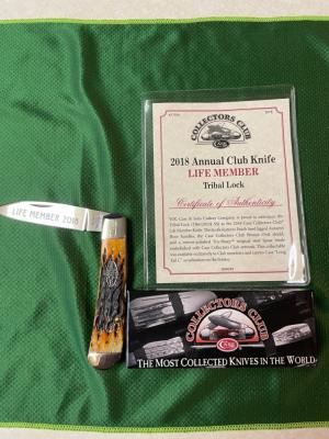 2018 Case Life Members Tribal Lock