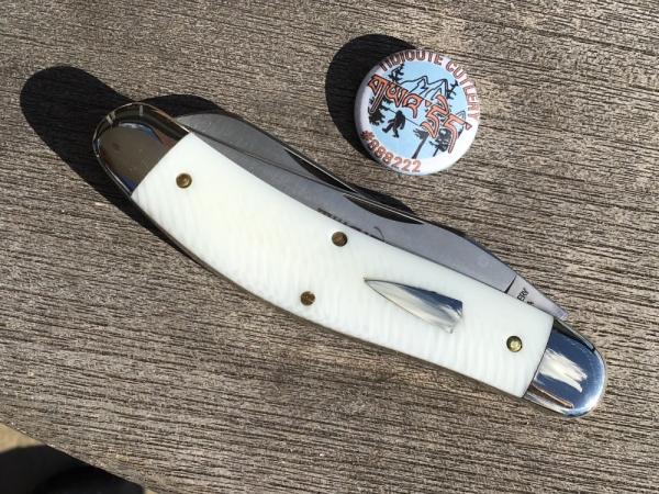 Great Eastern Cutlery 888222 Bayou Trapper Yeti Ivory PPP