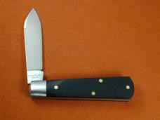 Beaver Falls Cutlery Smooth Ebony Wood Jack Knife NIT from Cooper Cutlery Made in USA EBONY