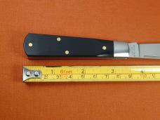 Beaver Falls Cutlery Smooth Ebony Wood Jack Knife NIT from Cooper Cutlery Made in USA EBONY