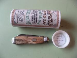 GREAT EASTERN NORTHFIELD 562218 DOG LEG JACK APPALOOSA BONE
