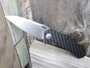 Zero Tolerance 0770CF AO Knife Black Carbon Fiber S35VN Blade - New