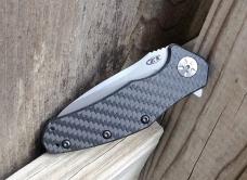 Zero Tolerance 0770CF A/O Knife Black Carbon Fiber S35VN Blade - New