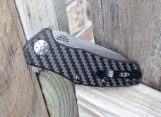 Zero Tolerance 0770CF A/O Knife Black Carbon Fiber S35VN Blade - New
