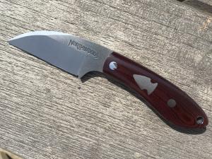 Northwoods Fall Creek Maroon Linen Micarta