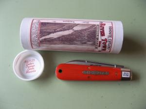 GREAT EASTERN TITIOUTE 862121 RIVER TOWN JACK EMBER ORANGE LINEN MICARTA