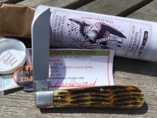 Great Eastern Cutlery 933124 Jigged Calico Bone Ram Foot TSA exclusive 