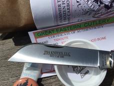 Great Eastern Cutlery 933124 Jigged Calico Bone Ram Foot TSA exclusive 