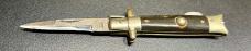 Vintage Valor “False Button” Mini Manual Lockback Stiletto