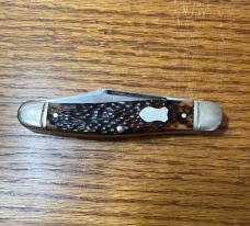 WESTERN USA 742 THREE BLADE STOCKMAN POCKET KNIFE - 4" CLOSED