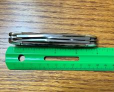 WESTERN USA 742 THREE BLADE STOCKMAN POCKET KNIFE - 4" CLOSED