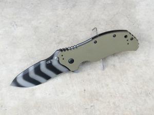 Zero Tolerance 0350OLTS AO Folding Knife OD Green G-10 MagnaCut Blade - New