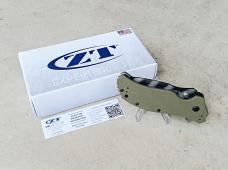 Zero Tolerance 0350OLTS A/O Folding Knife OD Green G-10 MagnaCut Blade - New