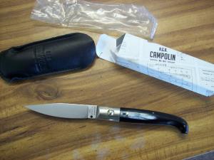 AGA Campolin Pattada Scarce Italian Automatic Brazilian Horn UNUSED WPouch amp Box