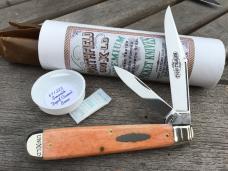 Great Eastern Cutlery 871223 Northfield English Jack Smooth Dyed Camel Bone