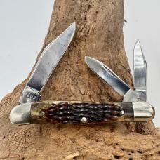 CASE XX VINTAGE BONE SPLIT BACK WHITTLER KNIFE 6308 RARE  1 DOT 1979 UNUSED (37)
