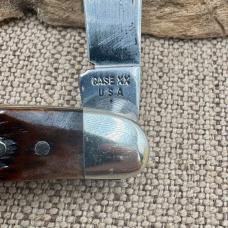 CASE XX VINTAGE BONE SPLIT BACK WHITTLER KNIFE 6308 RARE  1 DOT 1979 UNUSED (37)