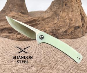 Civivi Knives Mini Asticus C19026B-3 10Cr15CoMoV Steel Natural G10 Pocket Clip