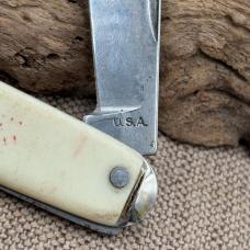 COCA COLA Advertising Knife USA VINTAGE 1 Blade Equal End Novelty Jack (95)