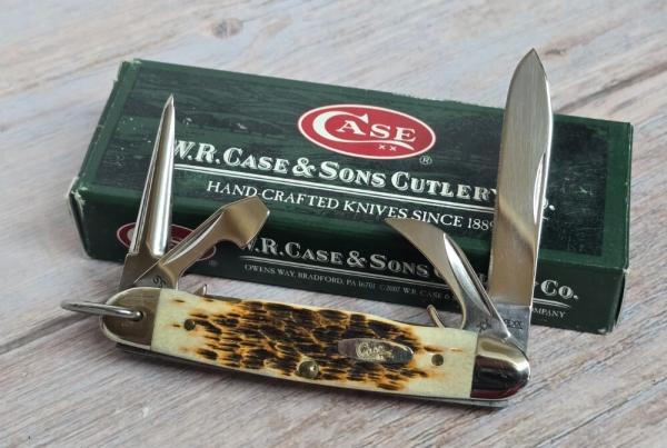 2009 Case XX Amber Bone Jr Scout 