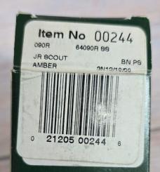 2009 Case XX Amber Bone Jr Scout 