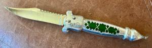 Rare Switchblade Knife Made In Iran Unused