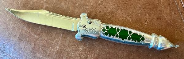 Rare Switchblade Knife Made In Iran, Unused 