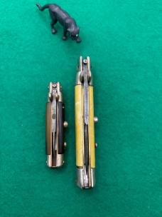 Rare but Sharpened 12cm Horn and 18cm Coricama Shell Wrap