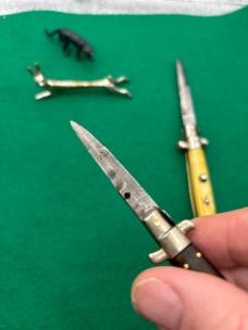 Rare but Sharpened 12cm Horn and 18cm Coricama Shell Wrap