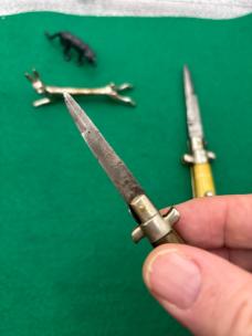 Rare but Sharpened 12cm Horn and 18cm Coricama Shell Wrap