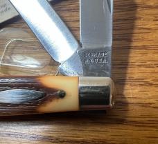 SCHRADE NY USA 832 POCKET KNIFE & 832 VIEW TUBE BOX