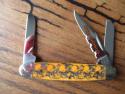 Case XX Persimmon Halloween Bone Stockman