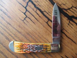 Case XX Autumn Bone Tribal Lock