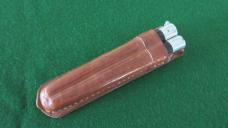 RARE WWII FHM Philippine Batangas Balisong Butterfly Knife w/Original Leather Pouch