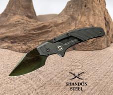 Civivi Typhoeus Adjustable Fixed Black C21036-1 14C28N G10 Knife Sheath