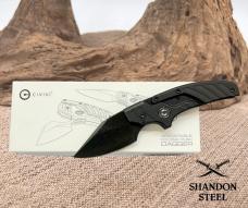 Civivi Typhoeus Adjustable Fixed Black C21036-1 14C28N G10 Knife Sheath
