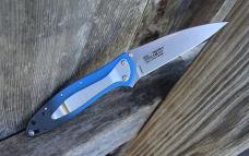 Kershaw Leek MagnaCut A/O Knife Gradient Blue and Black - New