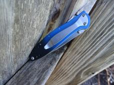 Kershaw Leek MagnaCut A/O Knife Gradient Blue and Black - New