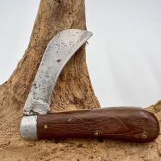 KUTMASTER Utica USA Vintage Linesman's Folding Pruner Hawkbill Pocket Knife (25)