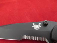 Benchmade Mini Griptilian Tanto Axis Lock Black Model # 557