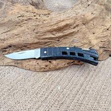 Buck USA 425 Mini Lockback Black Folding Pocket Knife 1994 Drop Point (141)