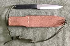 Greg Wall Custom Gambler 5” Style Boot Utility Knife New