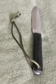 Greg Wall Custom Gambler 5” Style Boot Utility Knife New