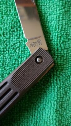 Imperial Ireland Vintage Slipjoint Pocket Knife Brown Handle NOS