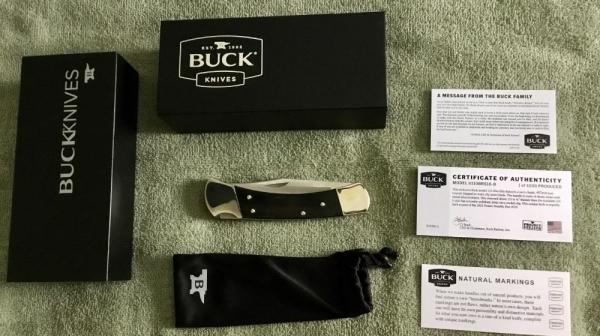 Buck May 2025 Stealth Run #10 110 Slim Elite LE Knife 0110BRS16-B 1 Of 750 NIB