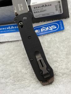Benchmade 537GY-03 Bailout Prototype June 2023 New In Box Made In USA