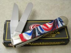 Case XX USA Corelon Prem. Ed. Star Spangled Banner Trapper Knife NIB