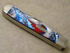 Case XX USA Corelon Prem. Ed. Star Spangled Banner Trapper Knife NIB
