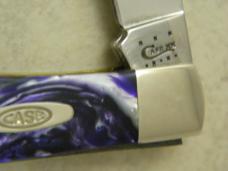Case XX USA 9254 Corelon Prem. Ed. Purple Passion Trapper Knife NIB