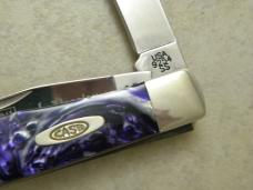 Case XX USA 9254 Corelon Prem. Ed. Purple Passion Trapper Knife NIB
